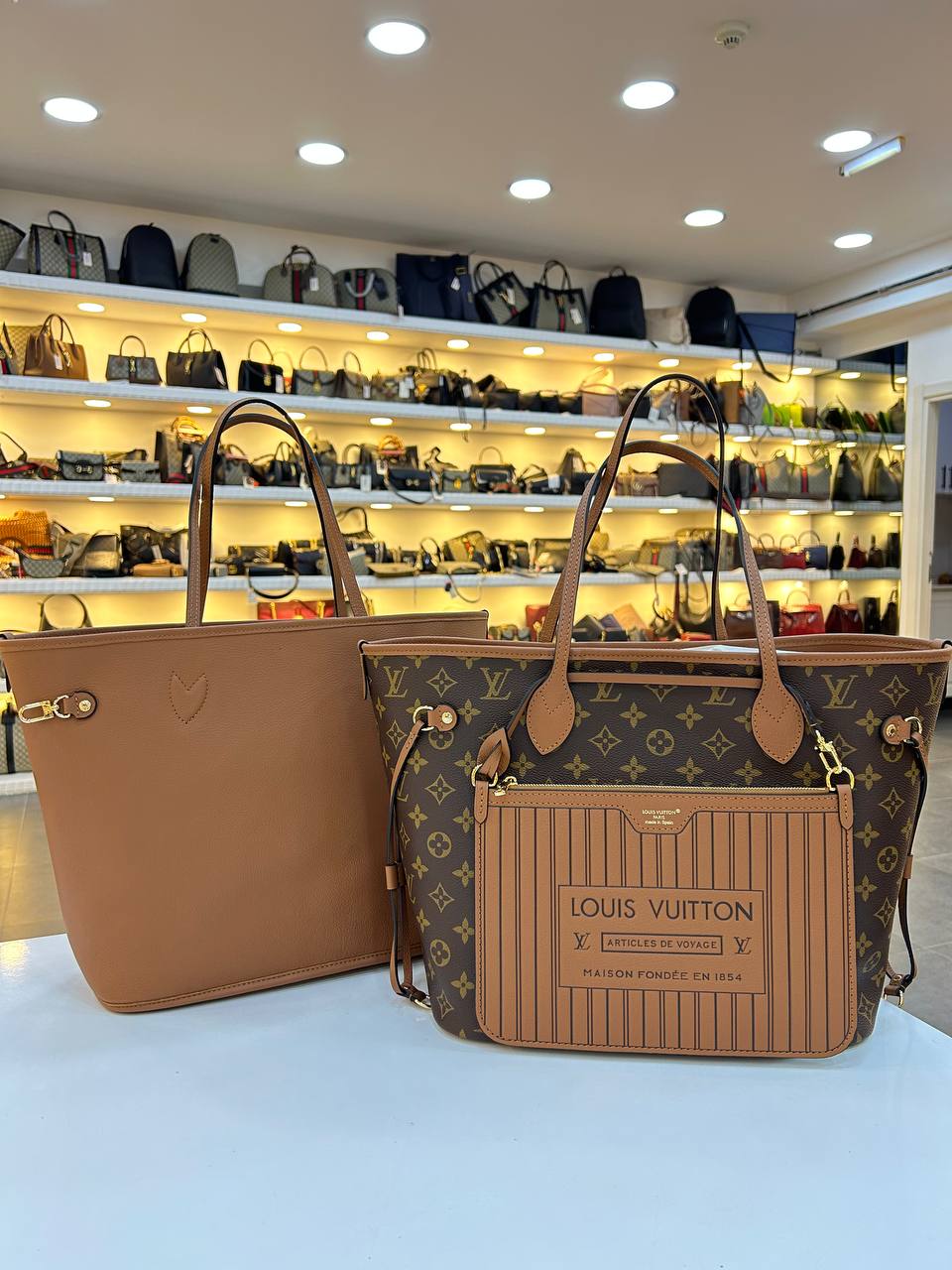 LV NEVERFULL inside out MM